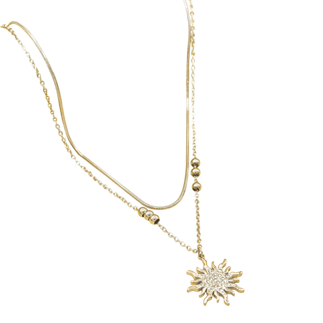 Collection of Collar Plateado Sol in a gallery layout