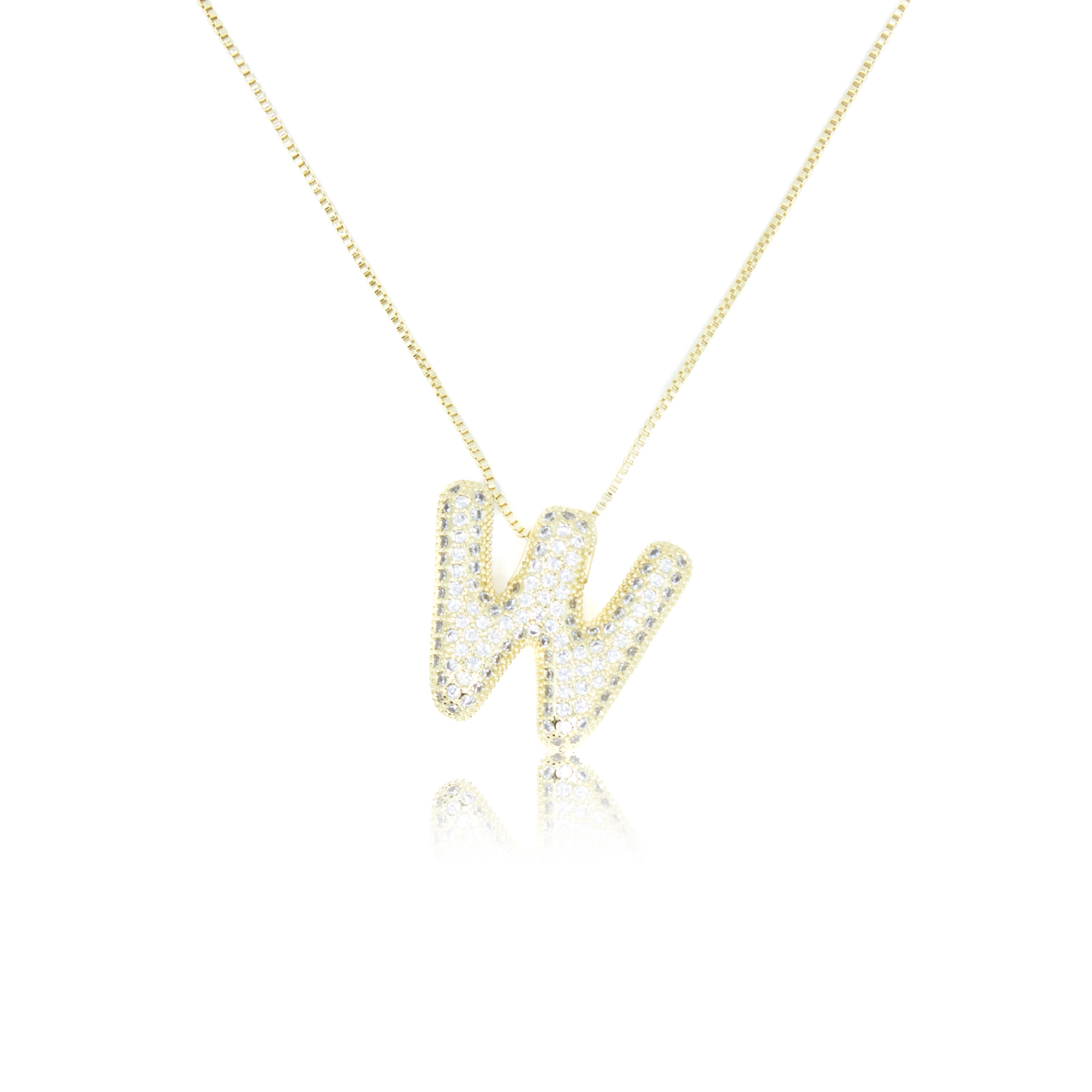 Collection of Inicial con Zirconia tipo globo y cadena con chapa de oro in a gallery layout