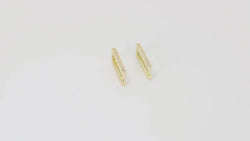 Collection of Arete Barra Dorada con Zirconia in a gallery layout
